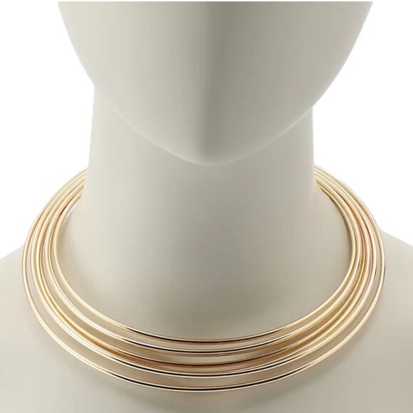Robert Lee Morris Jewelry - Robert Lee Morris Soho Layered Wire Collar Necklace, OS